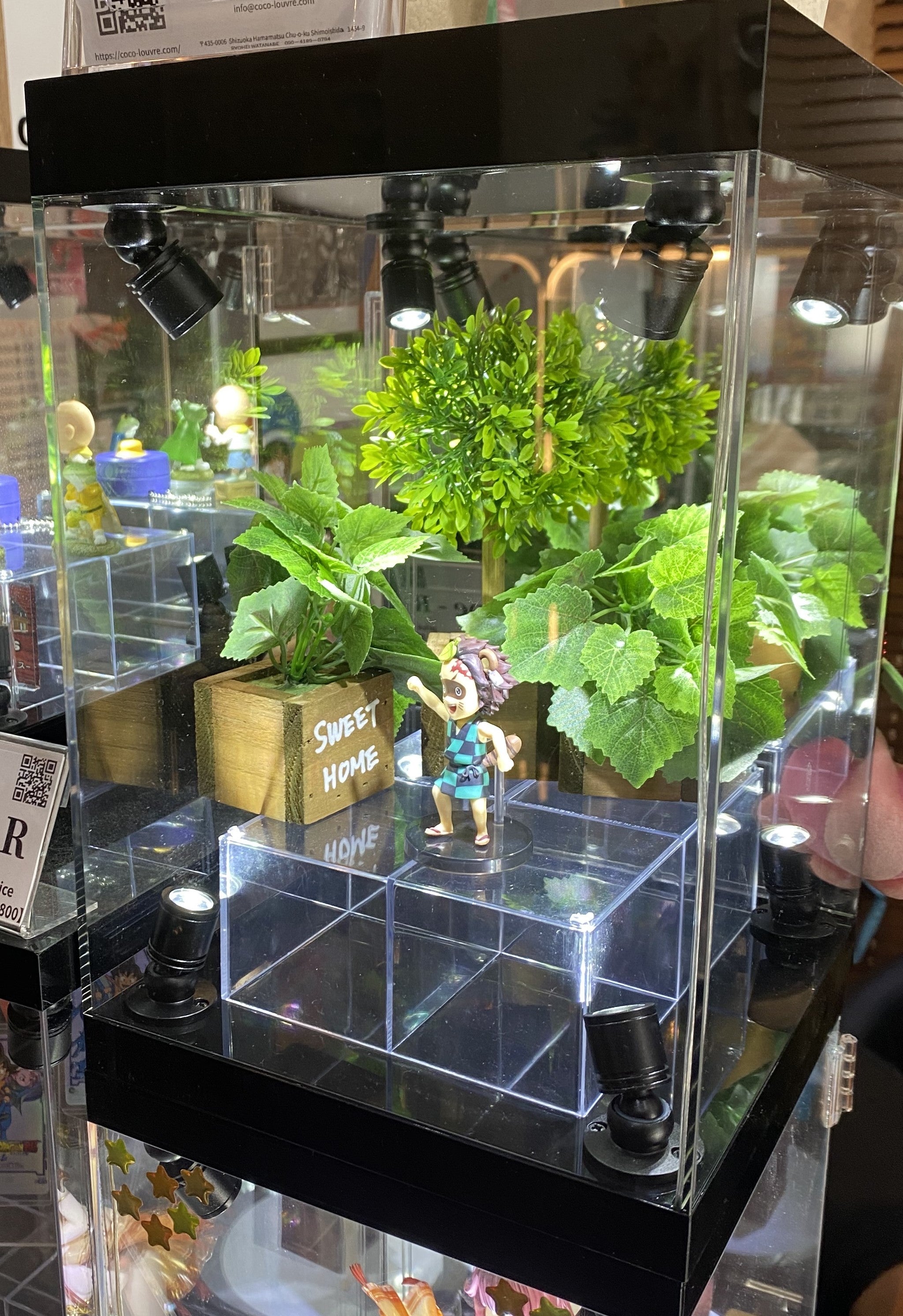 Amazon.co.jp: CoCo.LouVre 【完成品】LED 背面ミラー